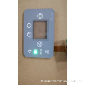 bouton-poussoir étanche LED interrupteur à bouton tactile à membrane